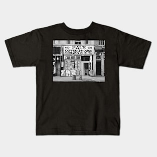 Pal's Coffee House, 1939. Vintage Photo Kids T-Shirt